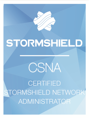 Certification Stormshield CSNA — Rémi André, administrateur réseau sécurisé